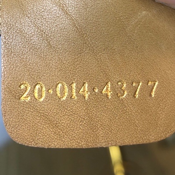 GUCCI Micro GG Sherry Line Top Handle Travel Case Shaving Kit Leather Lining VTG - Picture 9 of 16